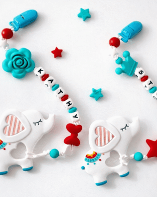 elephant cyrcus teether