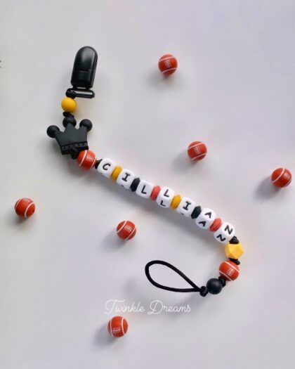 football pacifierclip