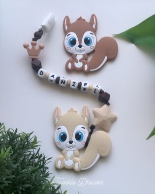 Squirrel Brown teether
