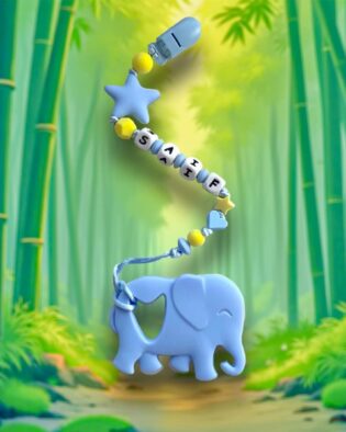 elephant baby teether