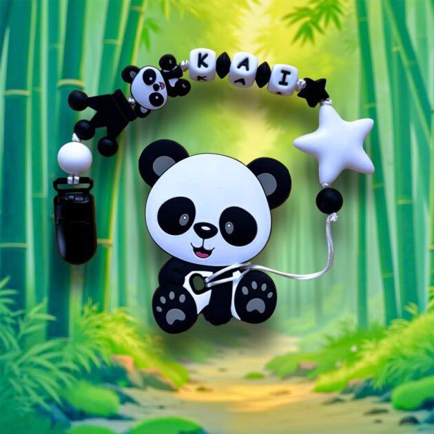 panda baby teether
