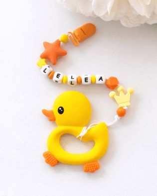 duck baby teether